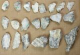 Lot: Emerald Crystals in Calcite - Pieces #138908-1